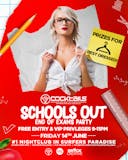 A cover image for SCHOOL’S OUT – END OF EXAMS PARTY!